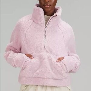 NWT Lululemon Sherpa Scuba Oversized Half-Zip Hoodie